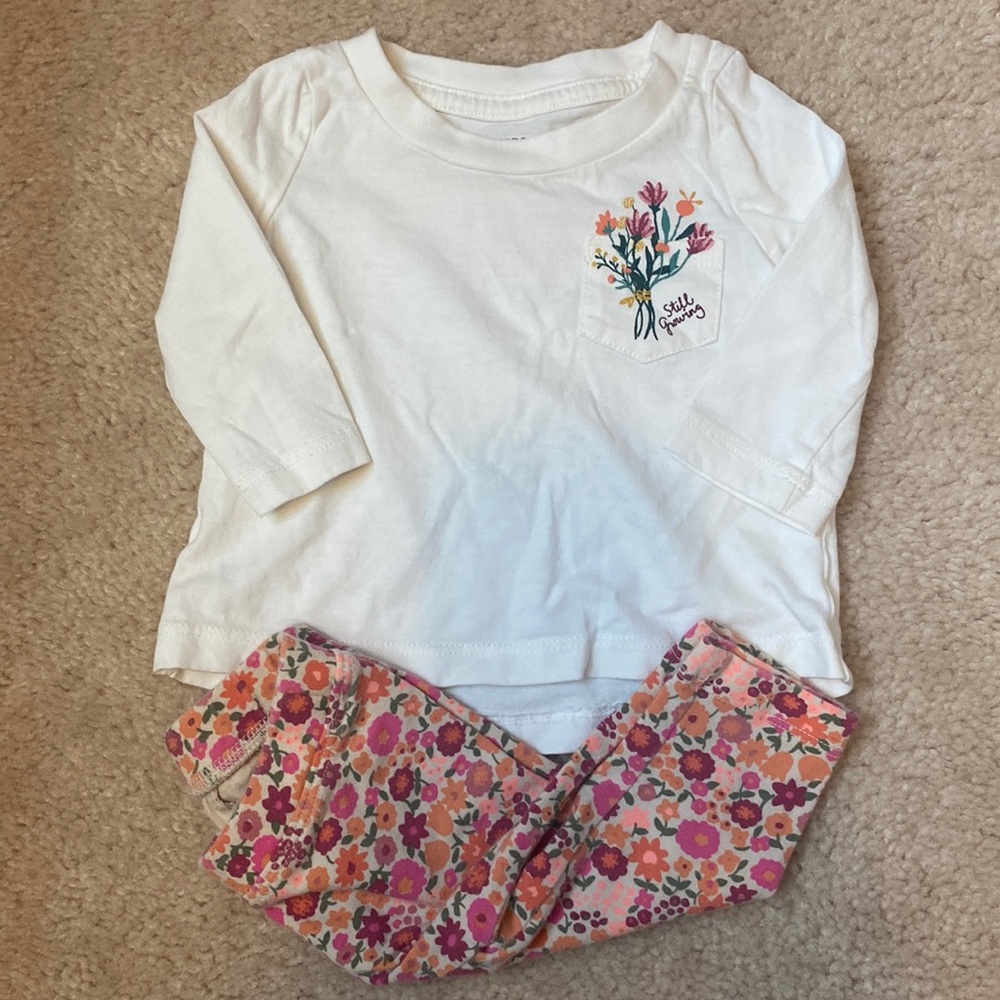 VGUC Gymboree Fall Set with Leggings